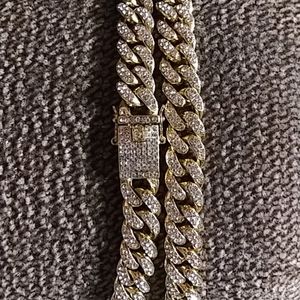 22" 24kt gold vvs1 diamonds